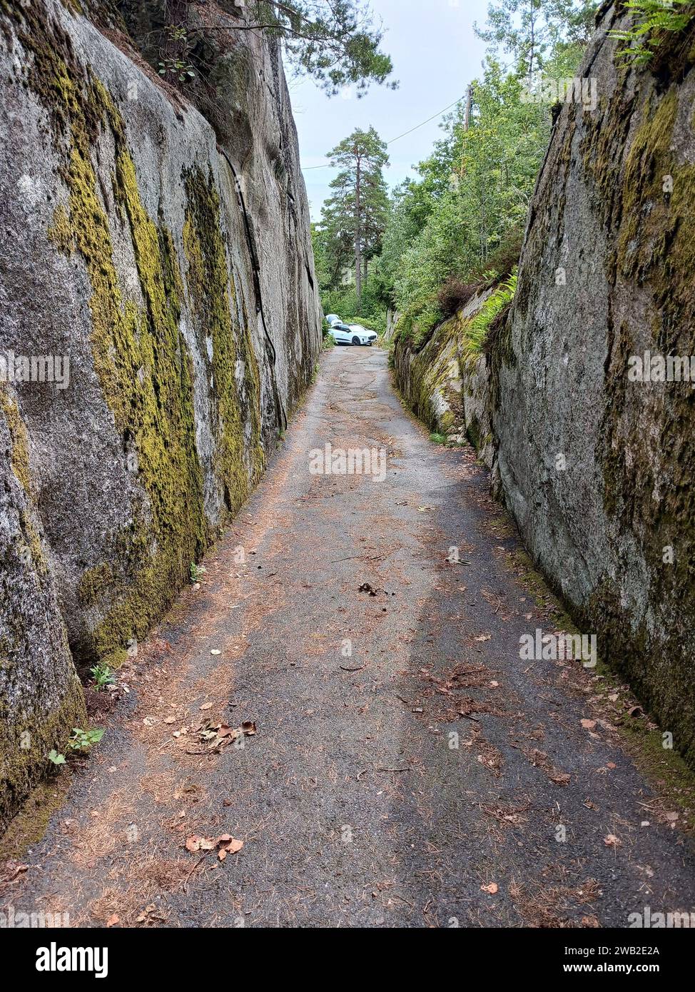 Unique Alamy A unique, natural landscape with an unusual, architectural structure ...