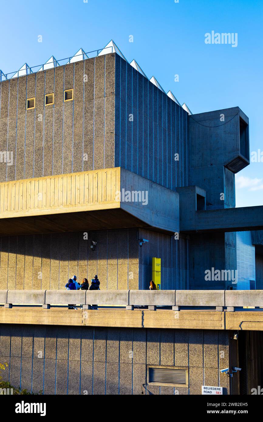Exterior of the Hayward Gallery of Southbank Centre, London, UK Stock Photo