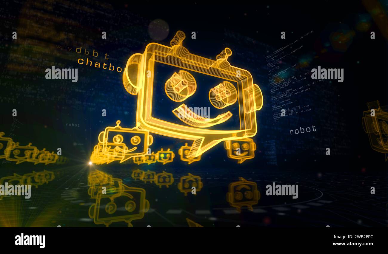 Chatbot ai online assistant support and artificial intelligence chat ...