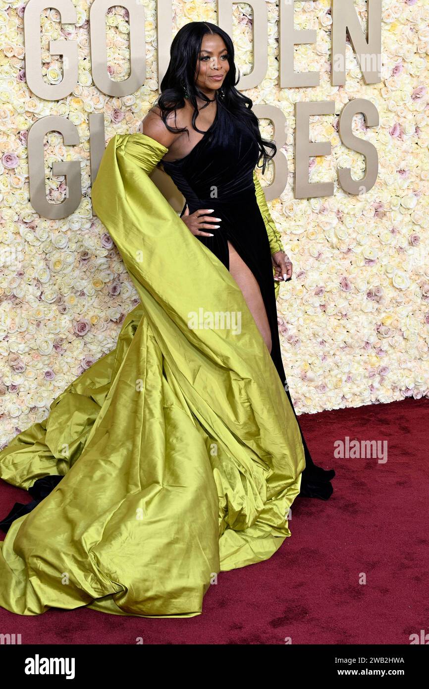 Janelle James bei der Verleihung der 81. Golden Globe Awards im Beverly