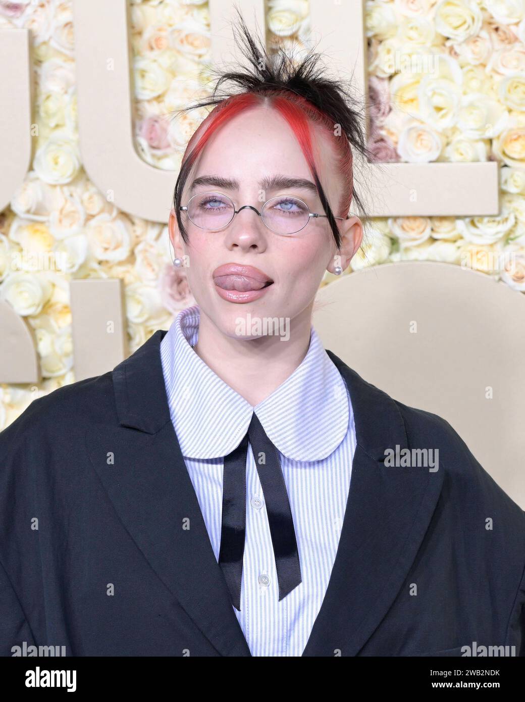 07 January 2024 Beverly Hills, California Billie Eilish. 81st