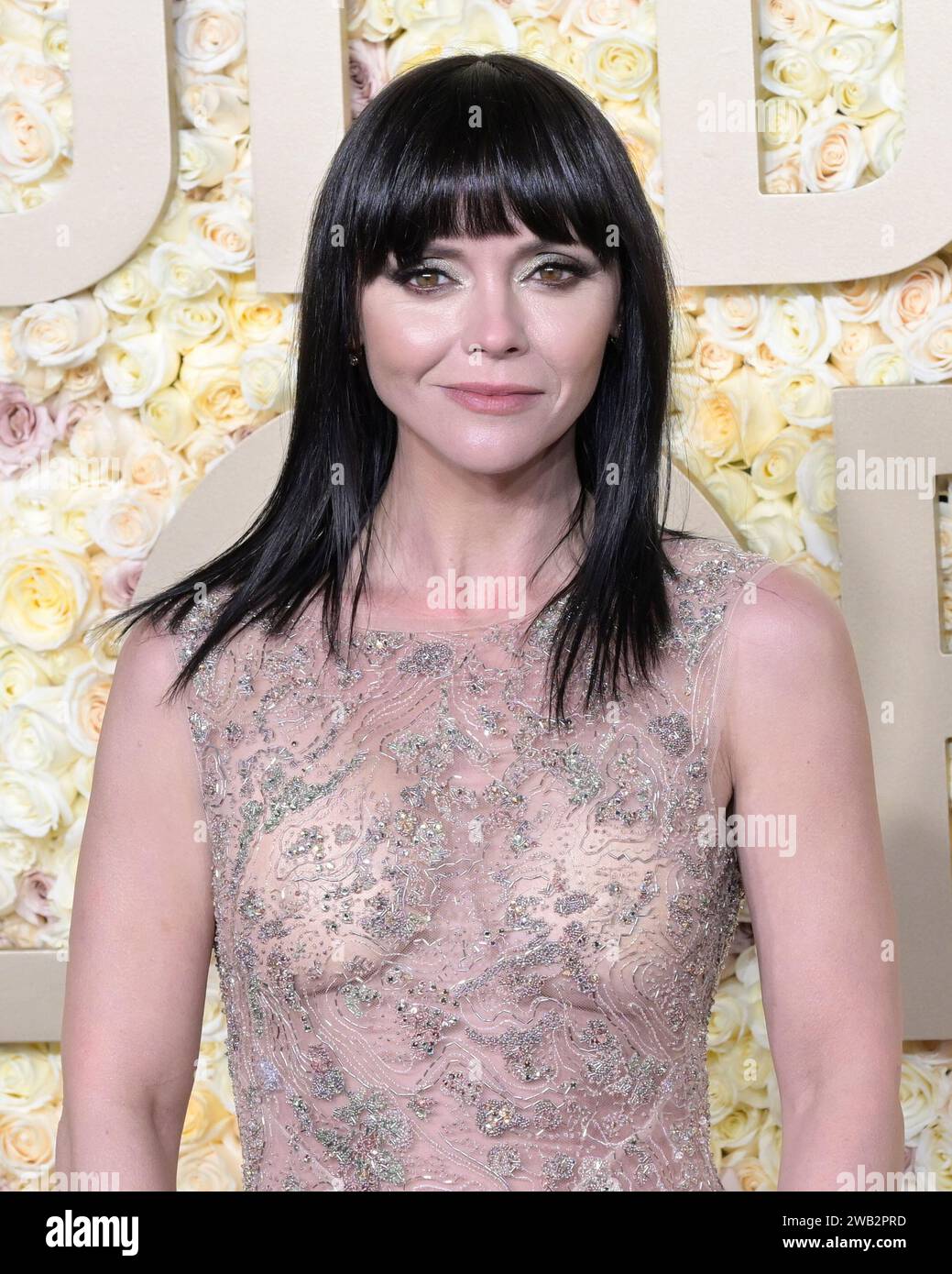Los Angeles, USA. 07 January 2024 Beverly Hills, California Christina Ricci. 81st Annual
