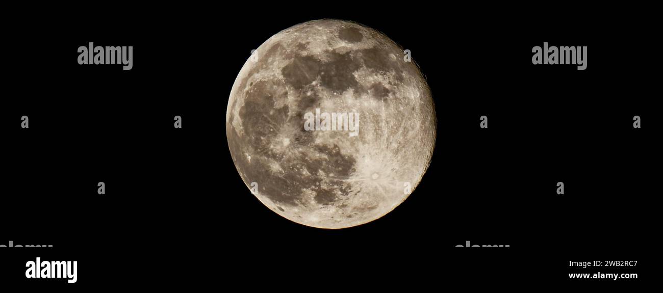 Full moon Stock Photo