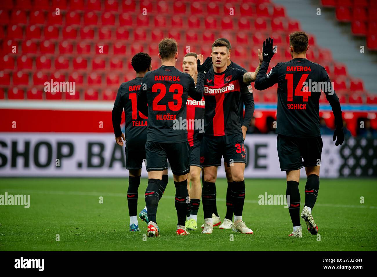 LEVERKUSEN, GERMANY 7 JANUARY, 2024 The friendly match FC Bayer 04
