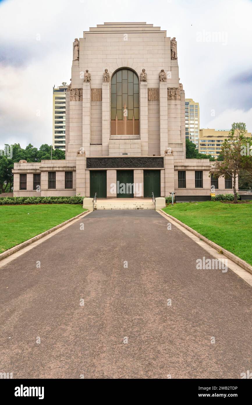 The ANZAC Memorial in Hyde Park, Sydney Australia Stock Photo