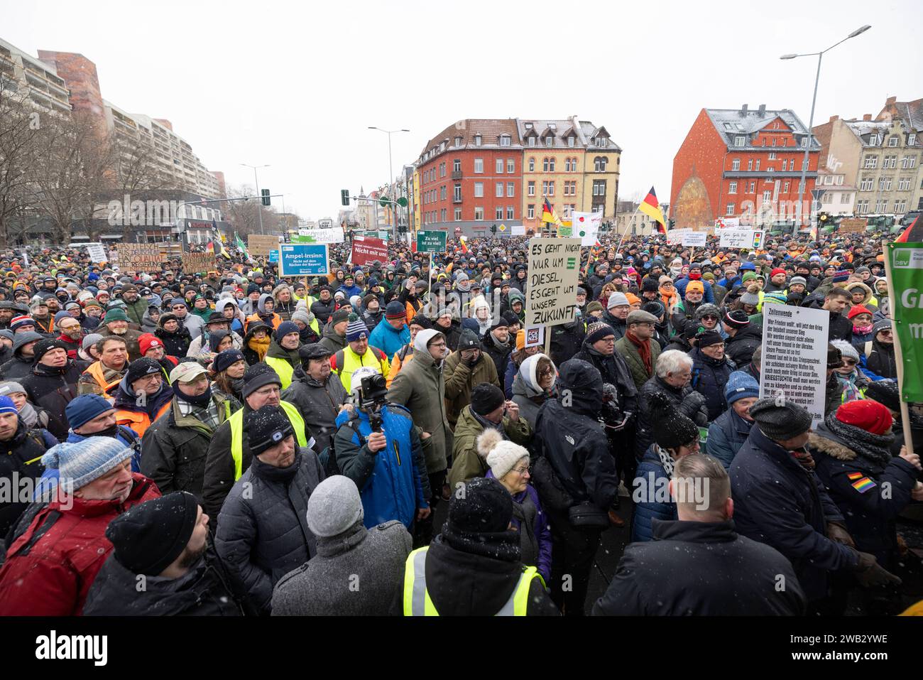 Bauernprotest 8. Januar 2024 08012024 Bundesweiter Aktionstag der