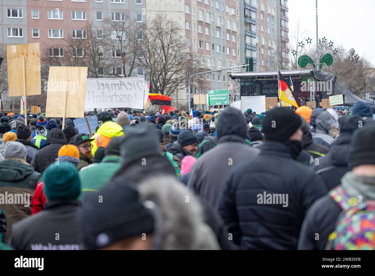 Bauernprotest 8. Januar 2024 08012024 Bundesweiter Aktionstag der