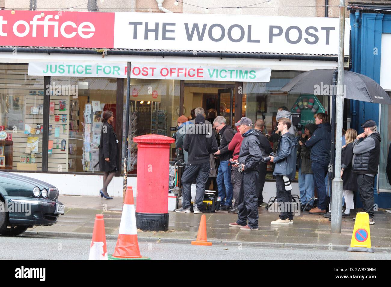 Mr Bates v The Post Office Stock Photo