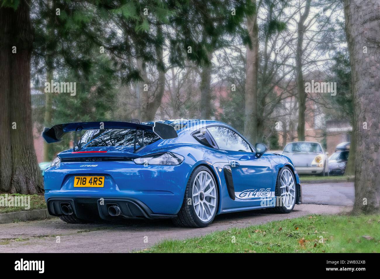 Porsche 911 GT4 RS at Bicester Heritage Scramble January 2024 Stock