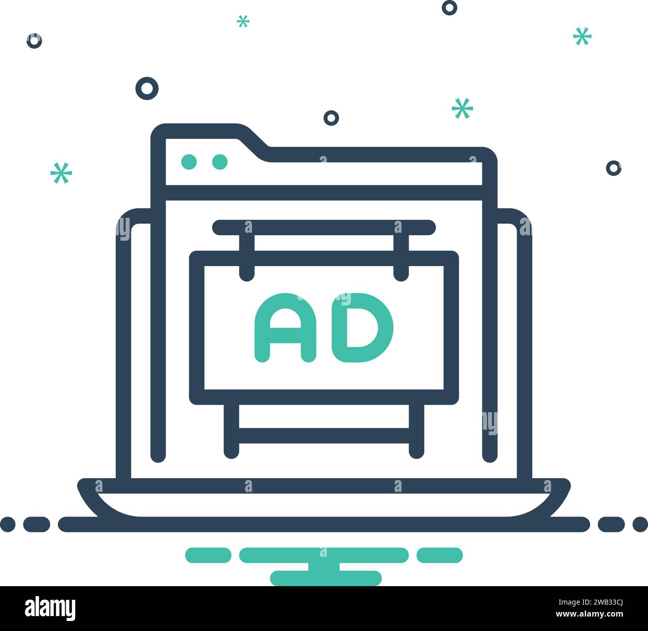 Icon for sponsored,marketing Stock Vector Image & Art - Alamy