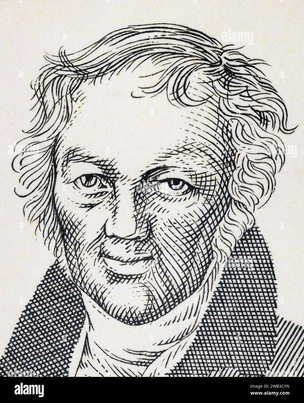 Portrait Of František Josef Gerstner (1756-1832) Mathematician - Detail 