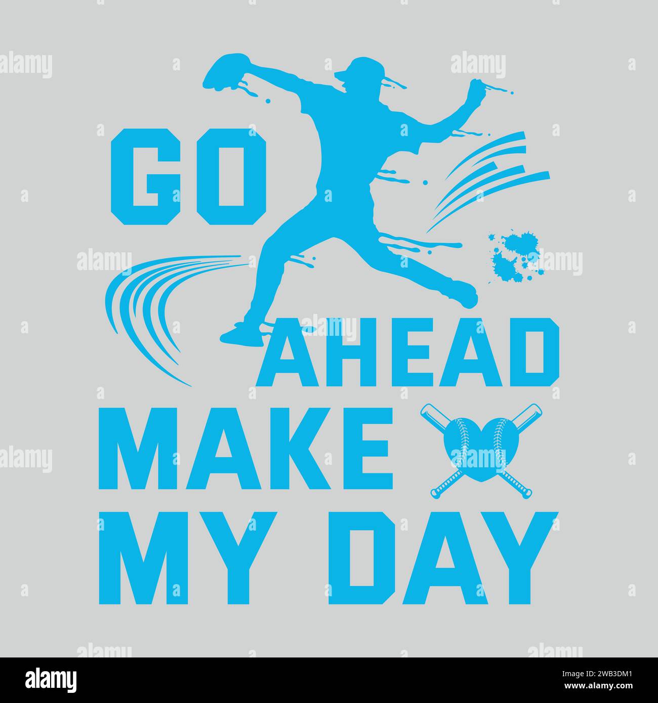 Baseball T-Shirt Design Stock Vector