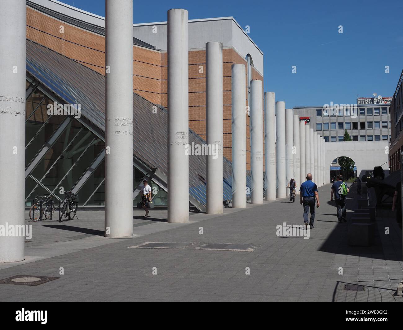 NUREMBERG, GERMANY - CIRCA JUNE 2022: Street Of Human Rights ...