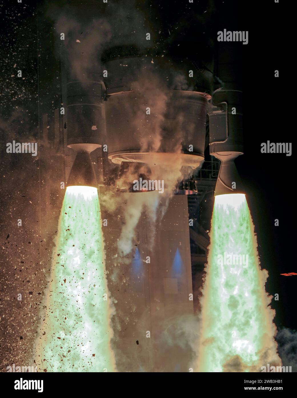 A United Launch Alliance (ULA) Vulcan rocket launches at 2:18 AM on its ...
