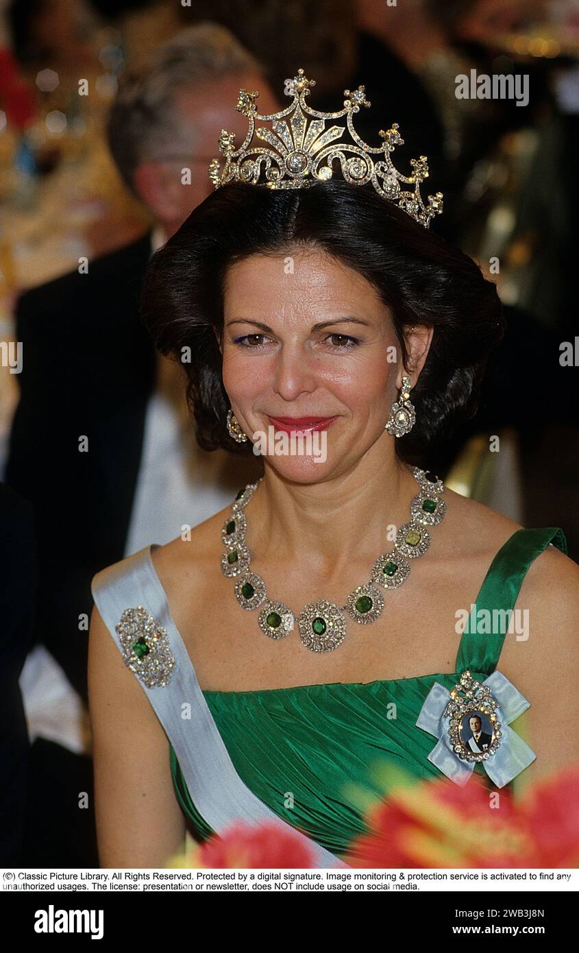 Queen Silvia of Sweden. Wife of the current king of Sweden, Carl XVI ...