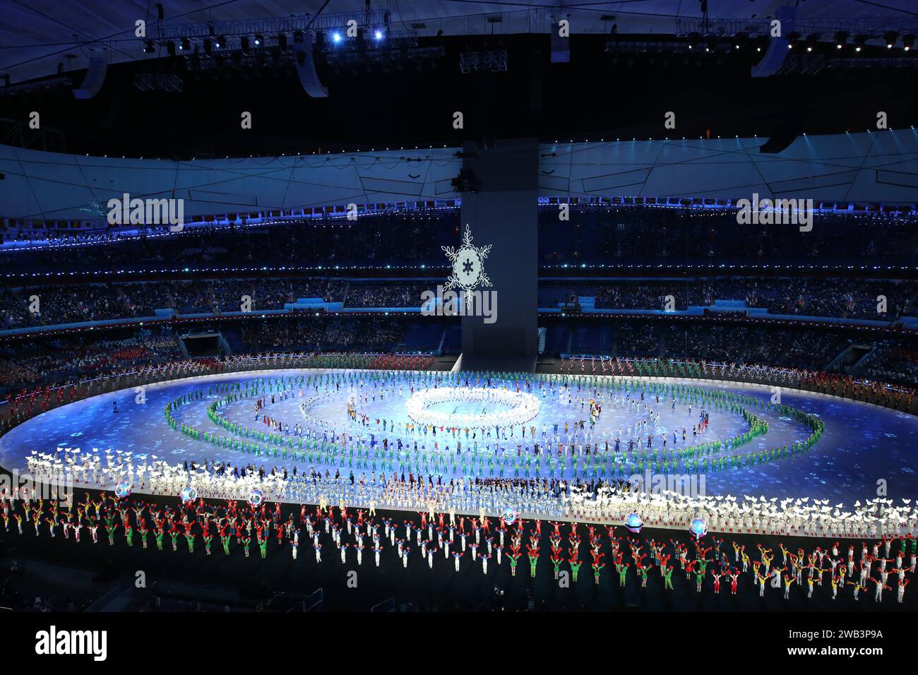FEB 4, 2022 - Beijing, China: Opening Ceremony of the Beijing 2022 Winter Olympic Games (Photo: Mickael Chavet/RX) Stock Photo