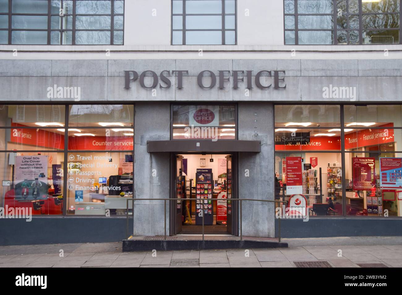 London, UK. 8th January 2024. Exterior view of the Mount Pleasant Post