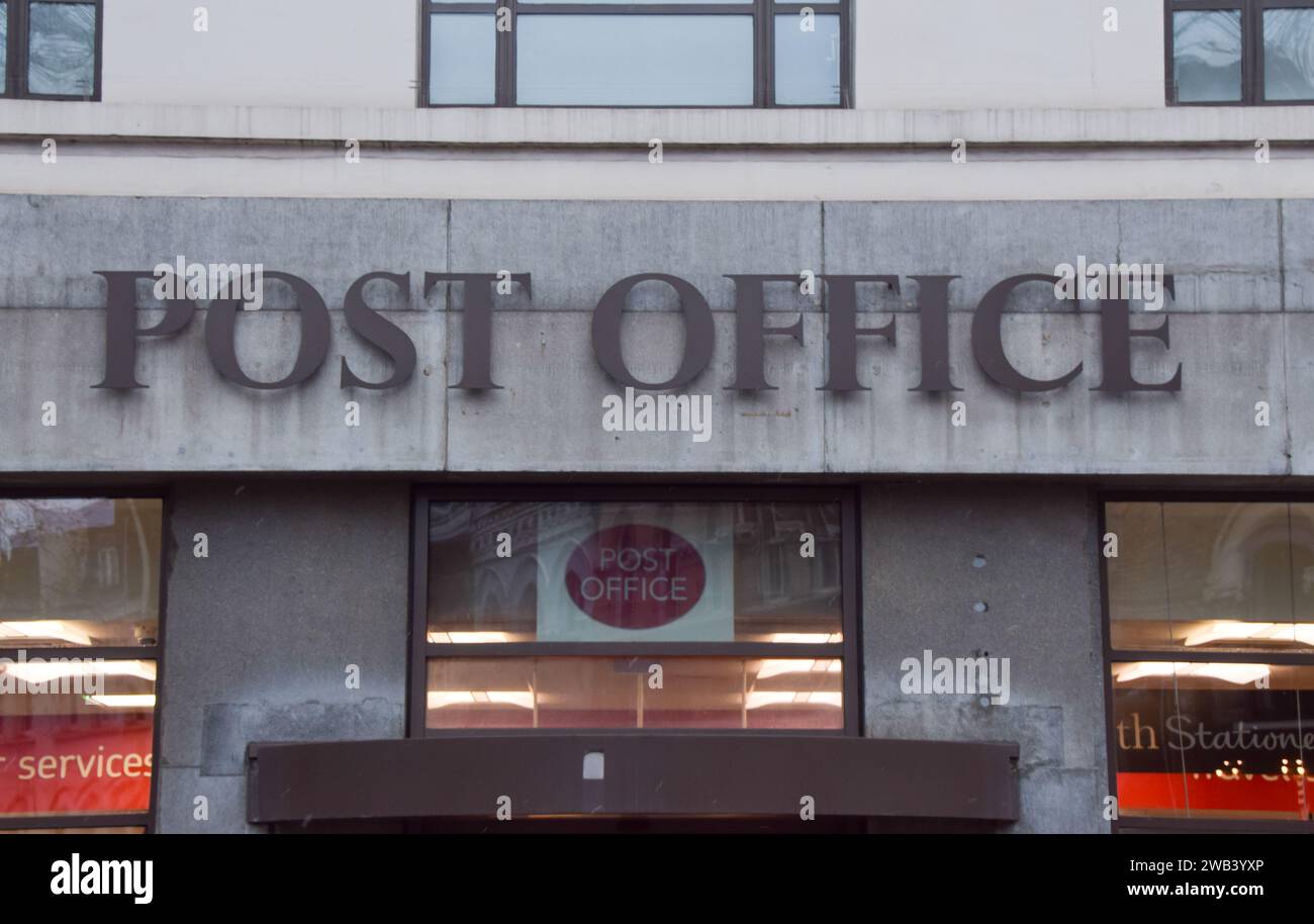 London, UK. 8th January 2024. Exterior view of the Mount Pleasant Post