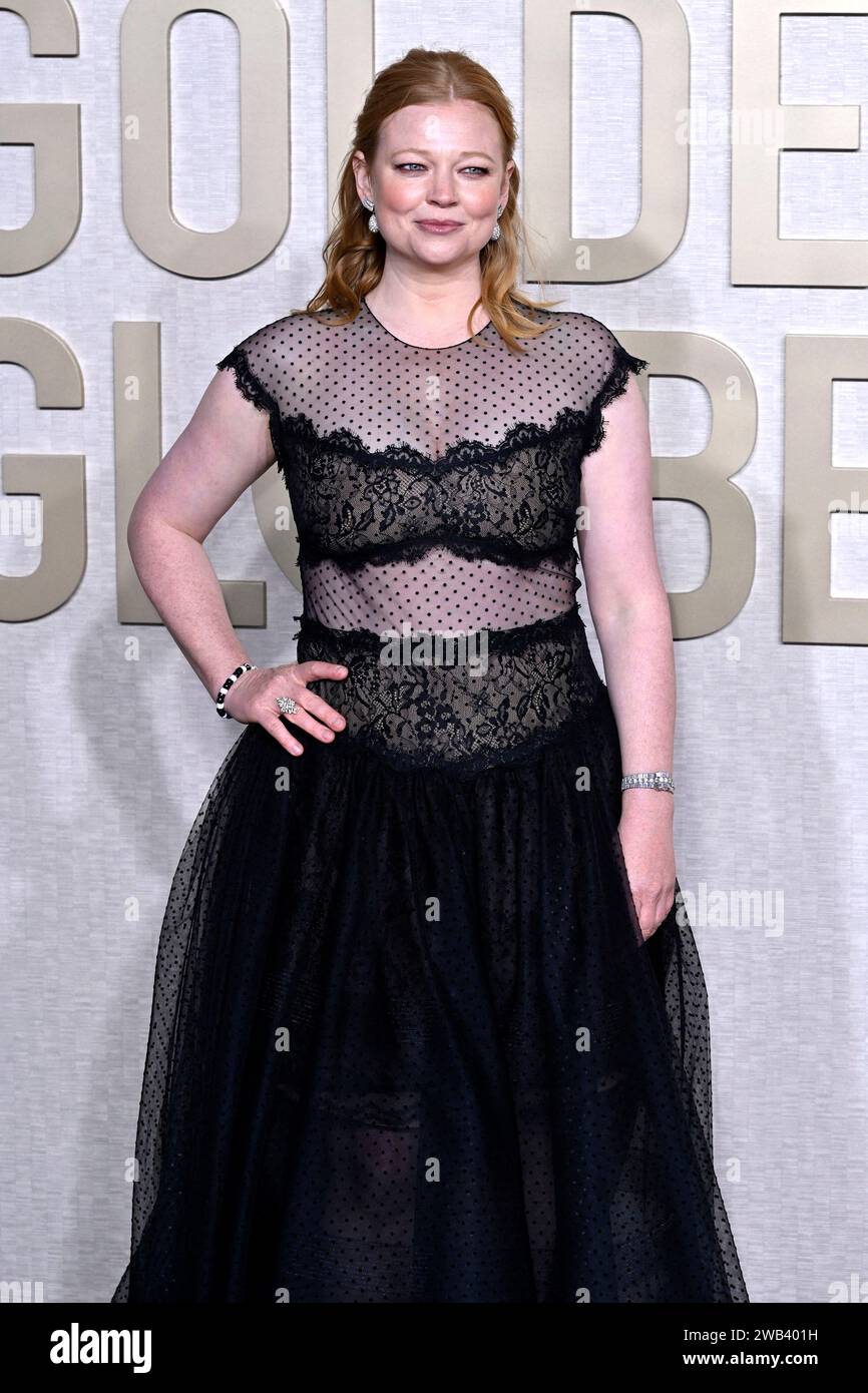 Sarah Snook bei der Verleihung der 81. Golden Globe Awards im Beverly ...