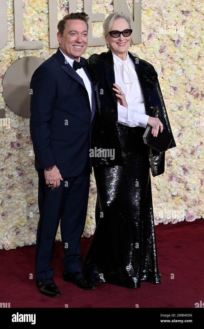 Kevin Huvane Und Meryl Streep Bei Der Verleihung Der 81 Golden Globe Kevin Huvane Und Meryl Streep Bei Der Verleihung Der 81 Golden Globe