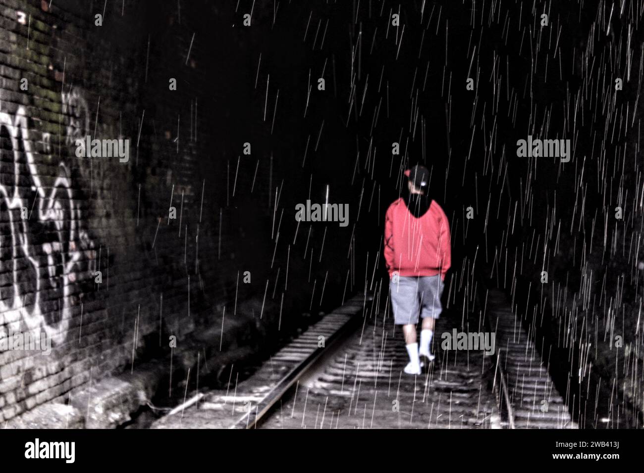 Man looking around train hi-res stock photography and images - Alamy