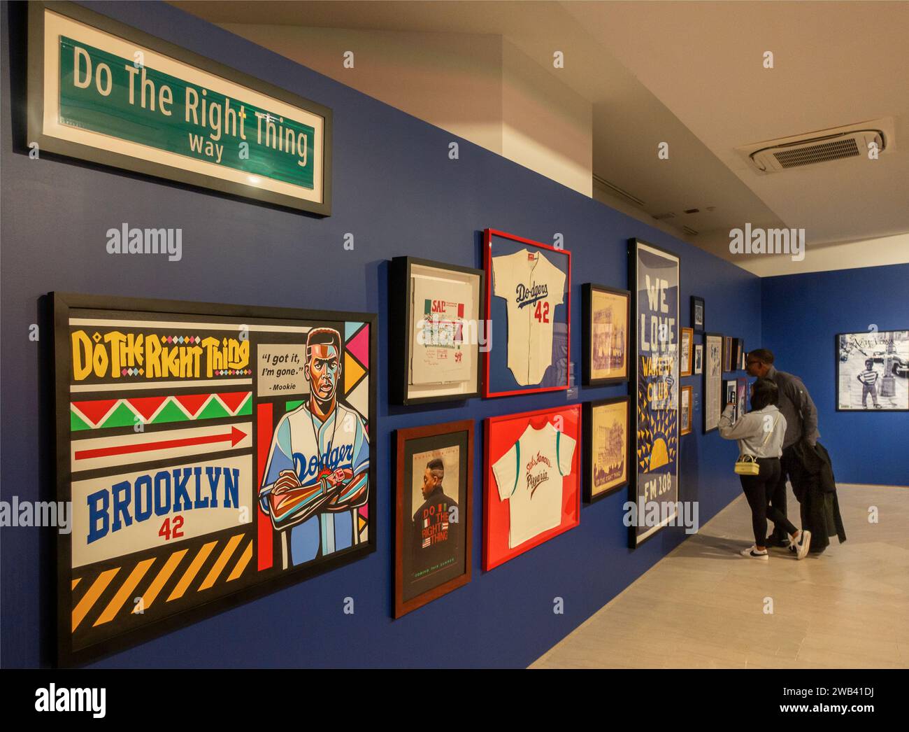 Spike Lee: Creative Sources installation of objects at the Brooklyn Museum in Brooklyn NYC Stock Photo