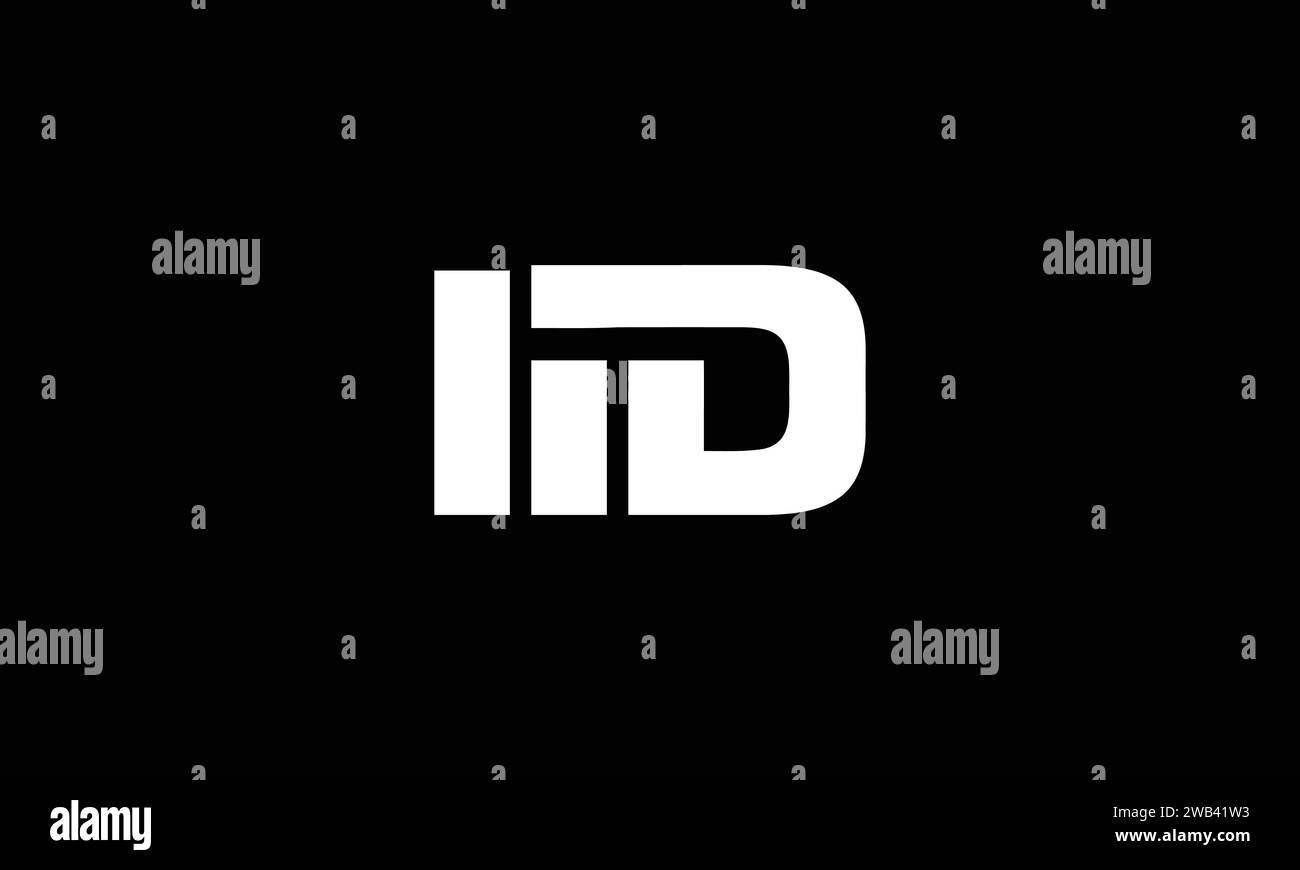Alphabet letter icon logo LD Stock Vector Image & Art - Alamy