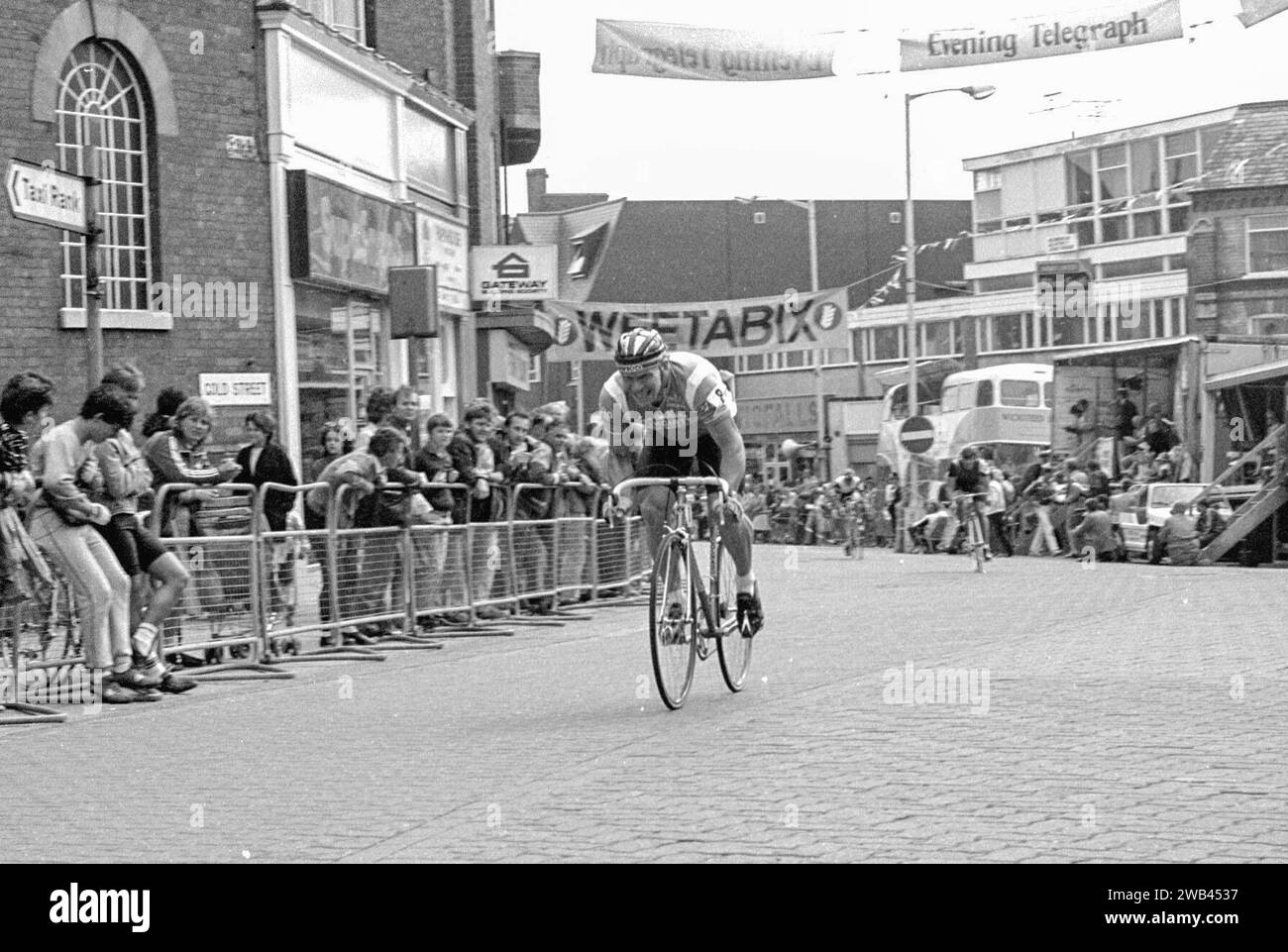International Cycle Race, Kettering, in 1984 Stock Photo Alamy