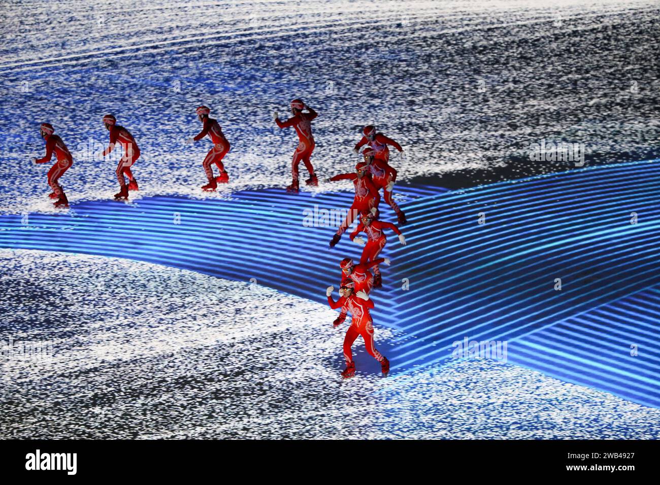 FEB 4, 2022 - Beijing, China: Opening Ceremony of the Beijing 2022 Winter Olympic Games (Photo: Mickael Chavet/RX) Stock Photo