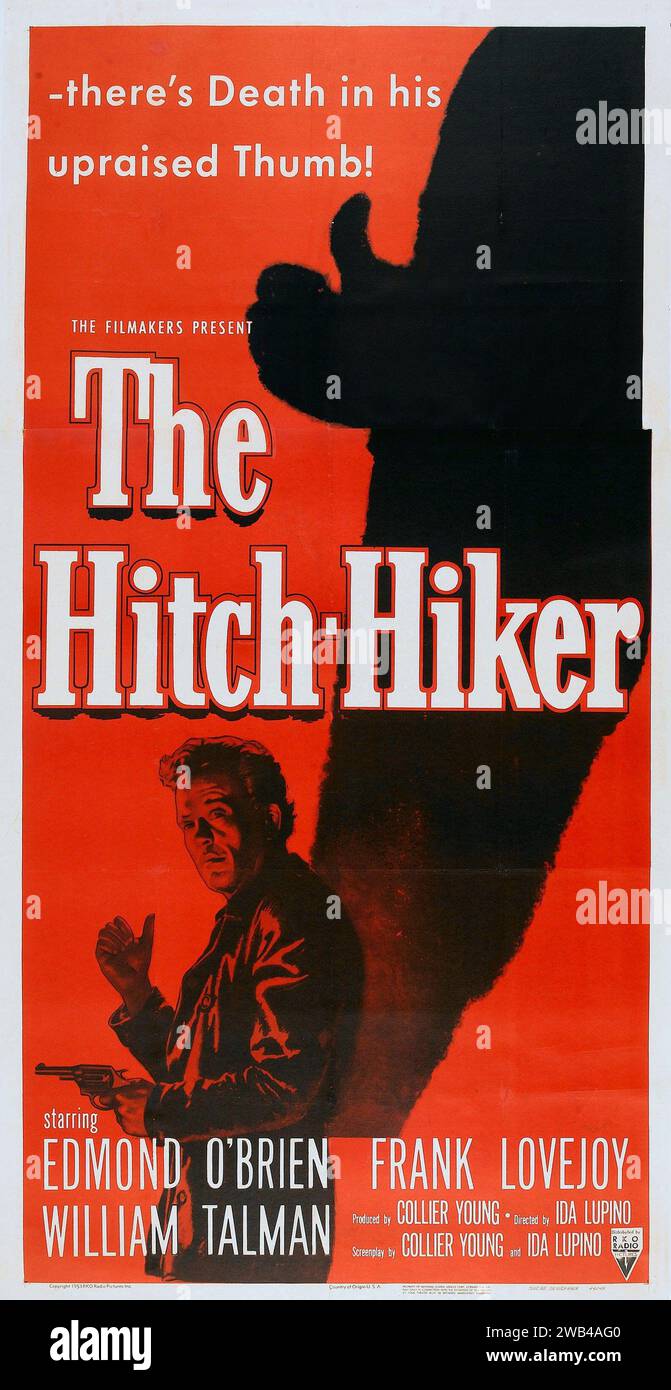 The HitchHiker Year 1953 USA Director Ida Lupino American poster