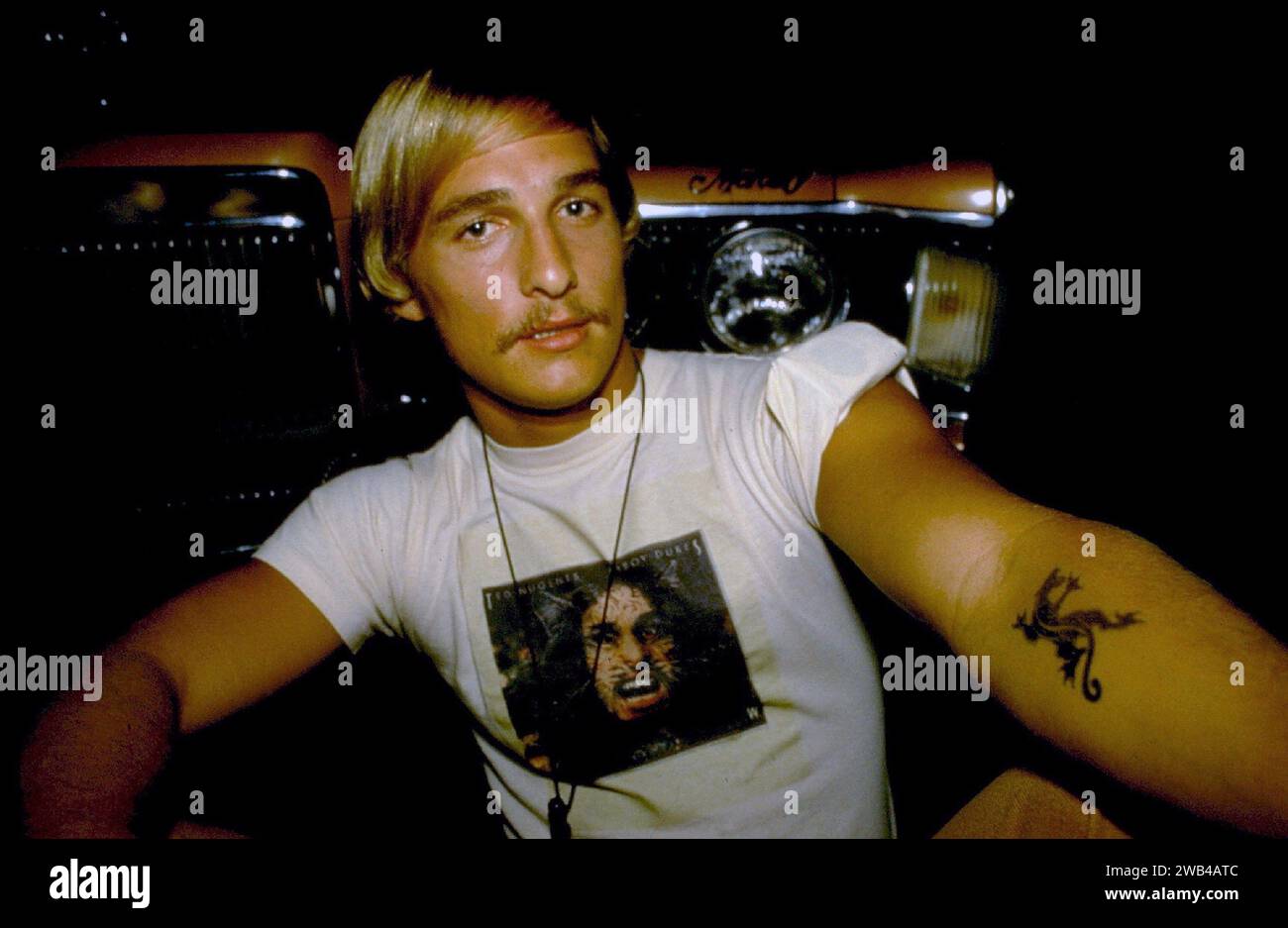 Dazed and Confused Year : 1993 USA Director : Richard Linklater Matthew McConaughey Stock Photo