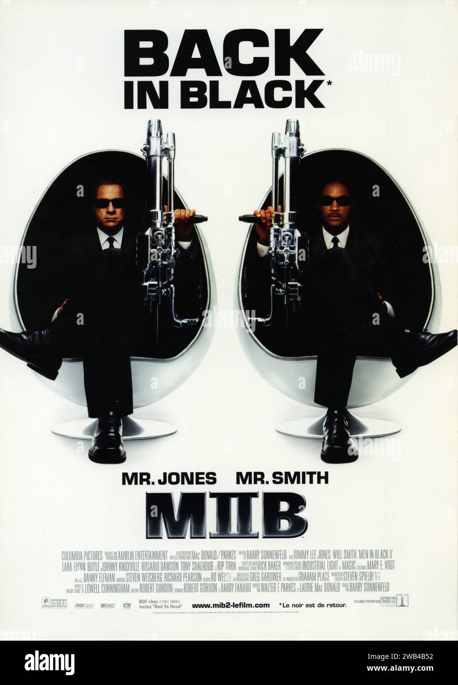 Men in black movie poster hi-res stock photography and images - Alamy