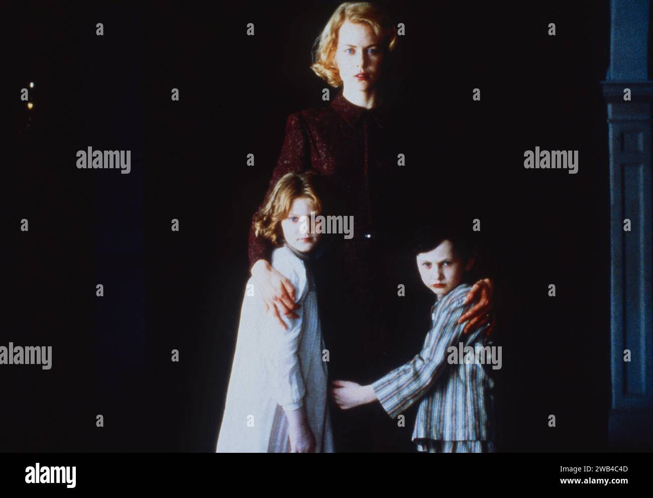 The Others Year: 2001 Spain / USA Director: Alejandro Amenábar Nicole Kidman, Alakina Mann, James Bentley Stock Photo