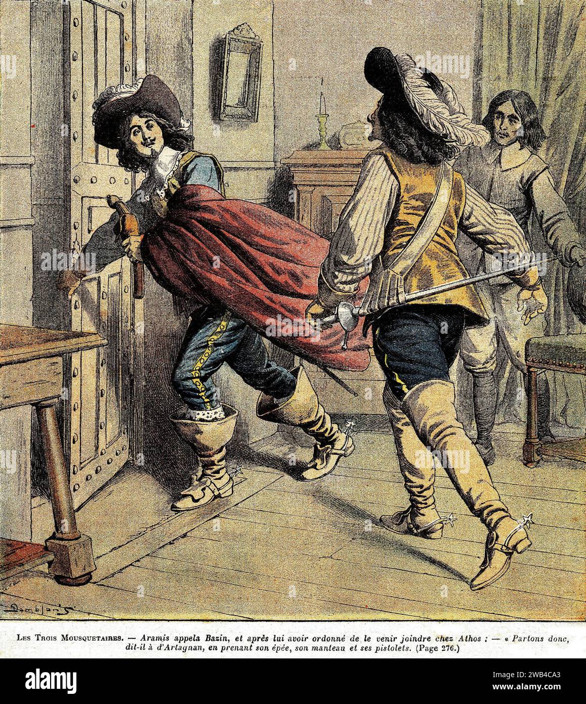 The Three Musketeers' (French Les Trois Mousquetaires) 19th century