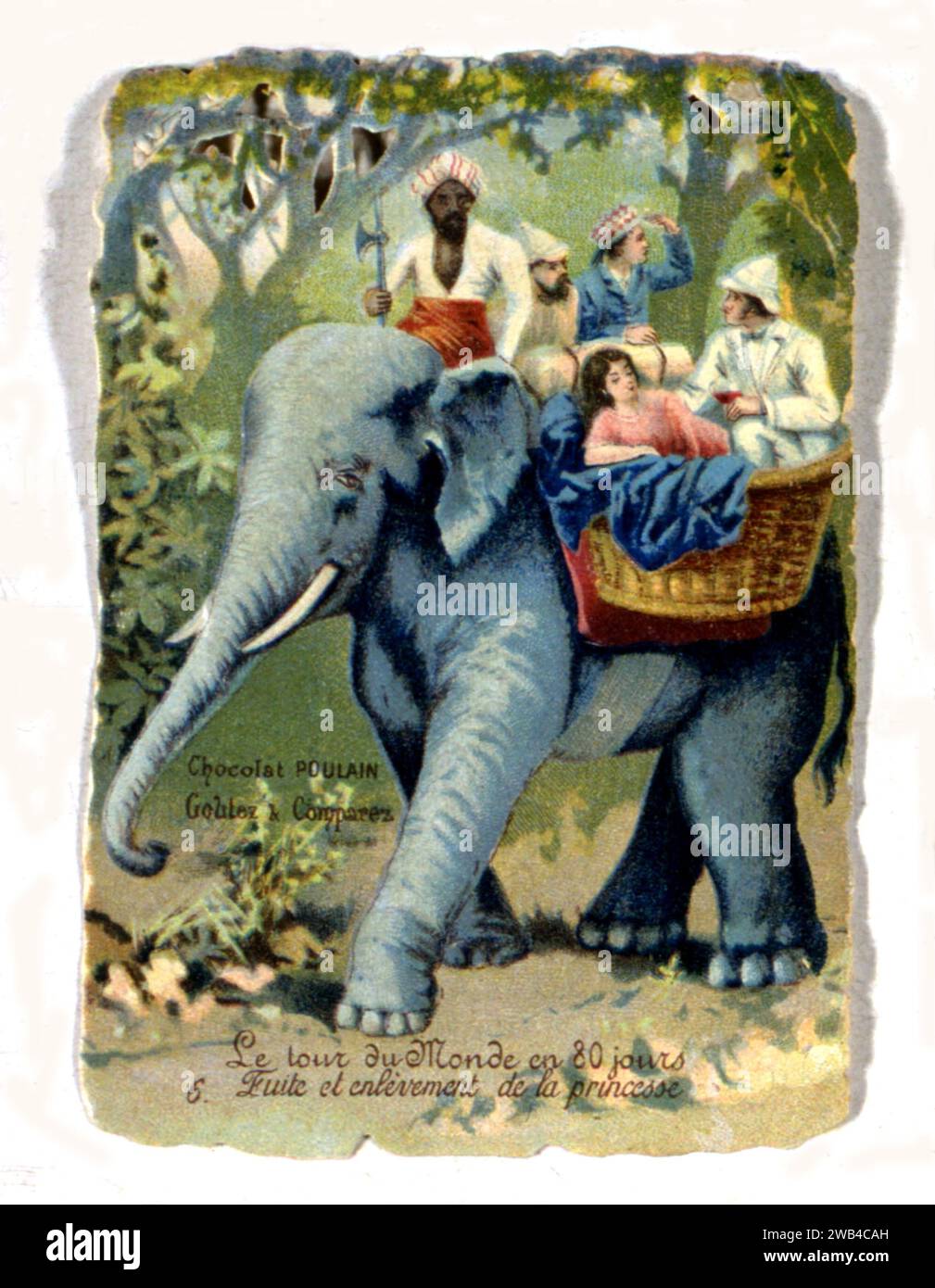Le tour du monde en 80 jours - Jules Verne - Aux Deux Eléphants