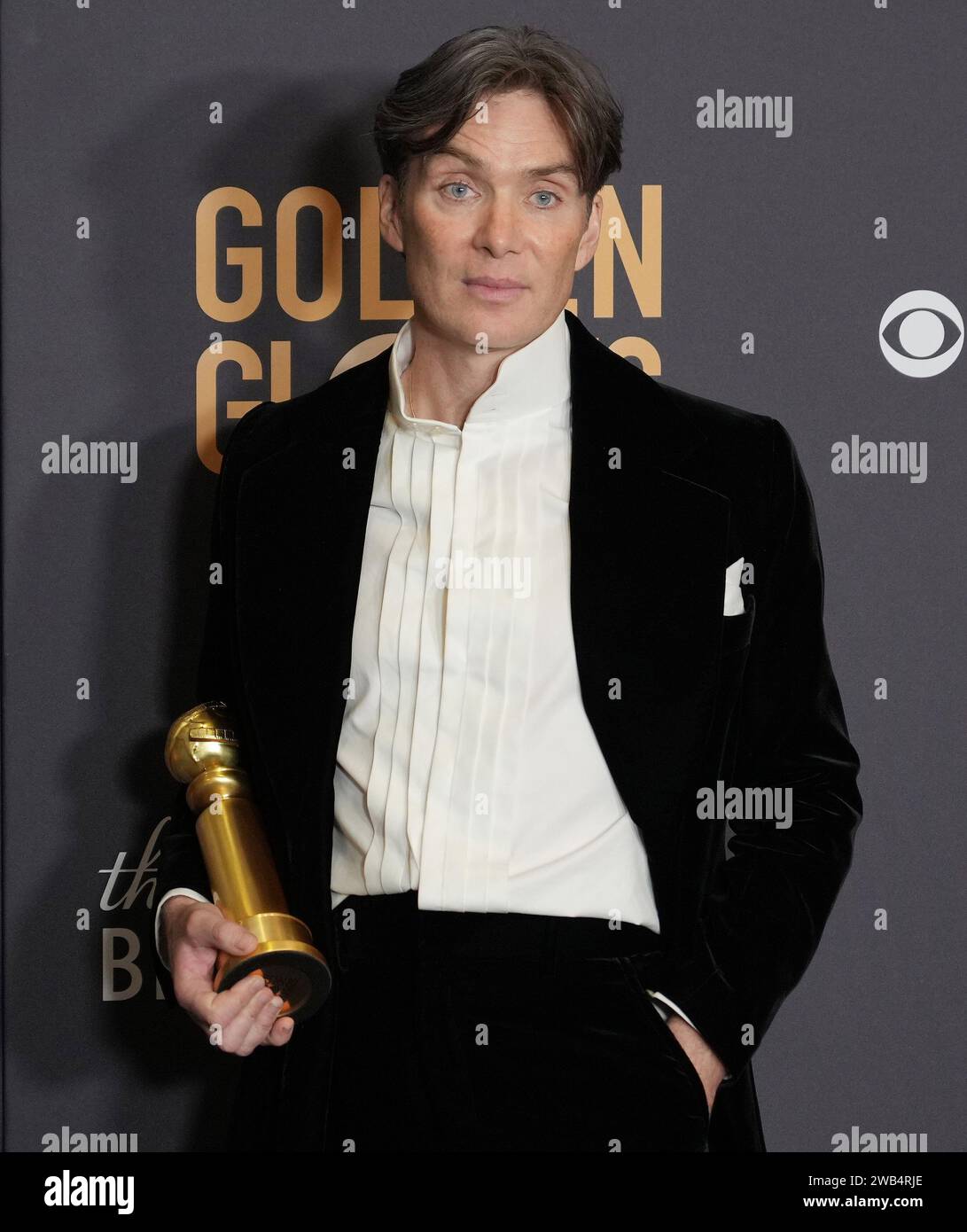Los Angeles, USA. 07th Jan, 2024. Cillian Murphy, winner of the Best ...