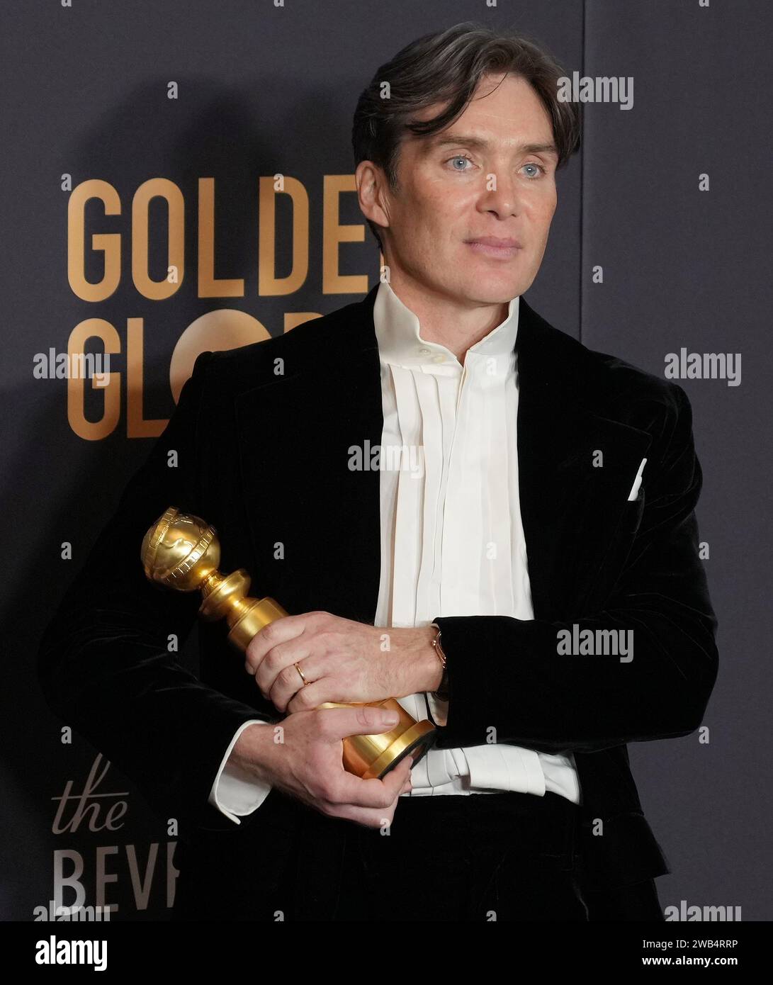 Los Angeles, USA. 07th Jan, 2024. Cillian Murphy, winner of the Best ...