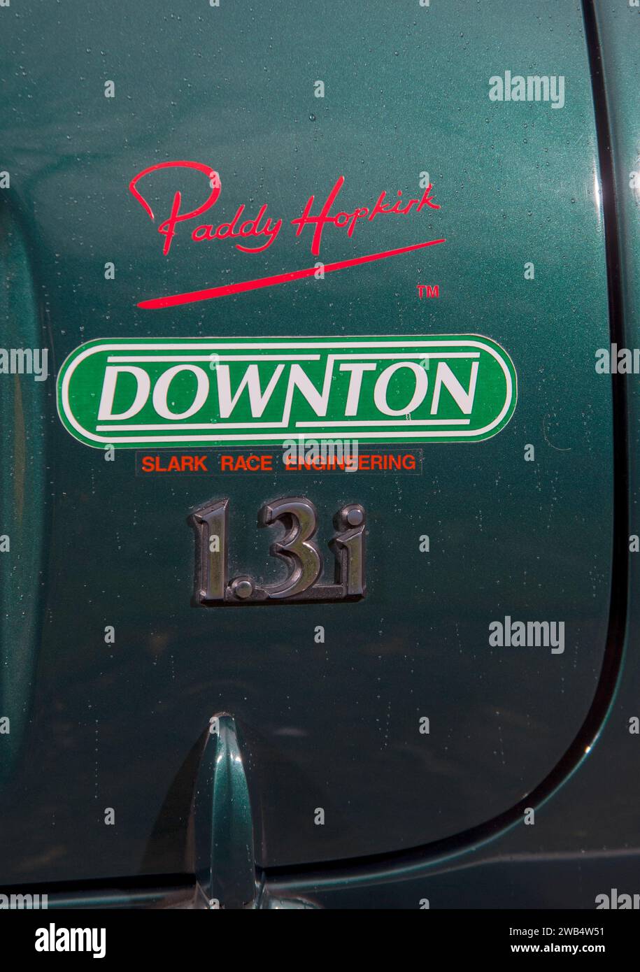 1991 Downton tuned Mini Cooper classic British car Stock Photo Alamy