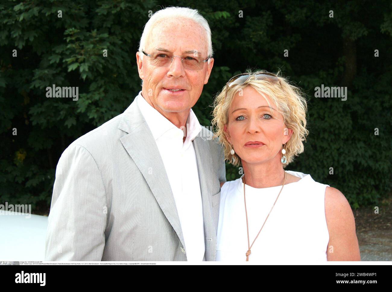 Wunderschne Franz Beckenbauer Frau Ebenbild