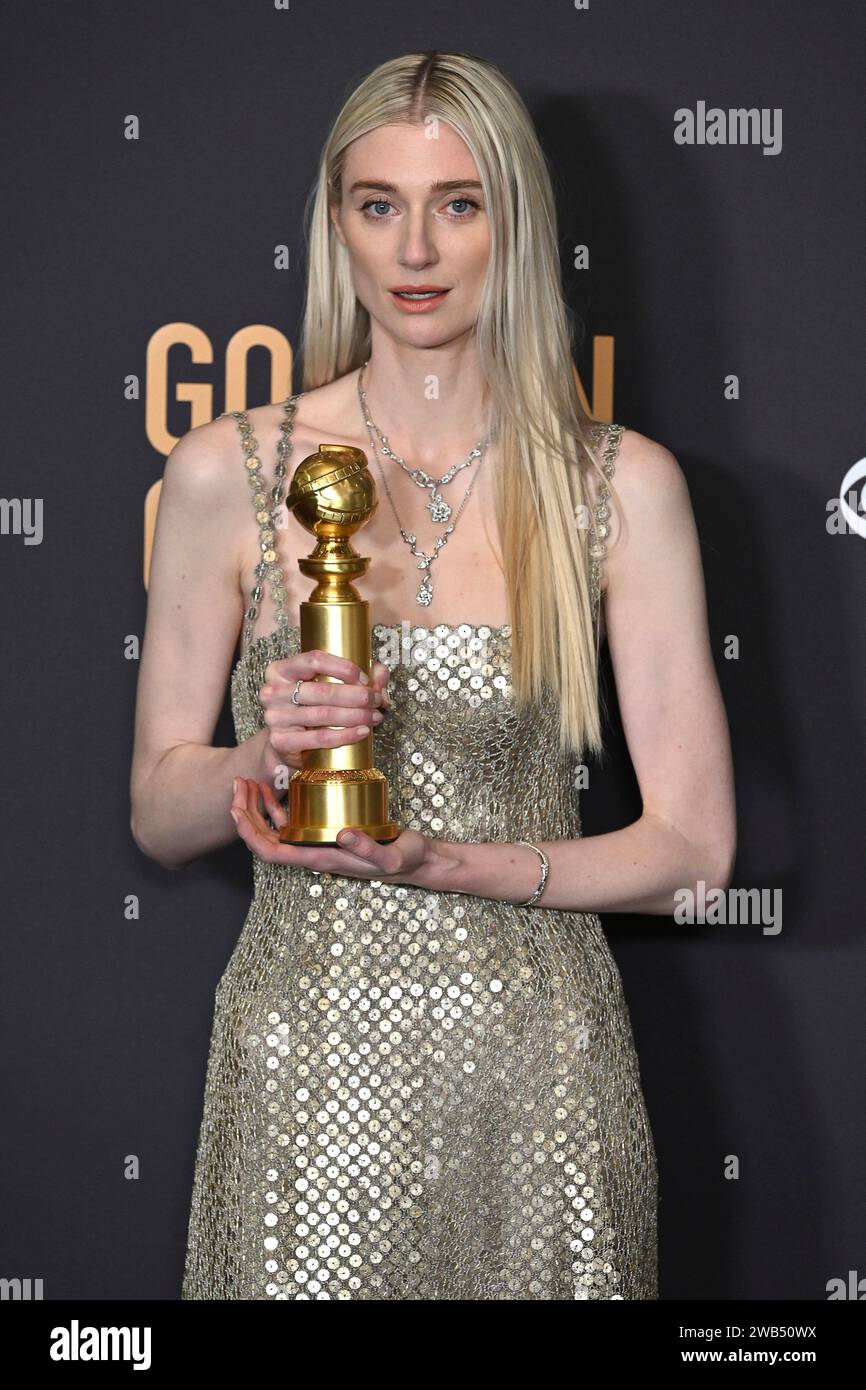 Elizabeth Debicki mit dem Preis für die besten Nebendarstellerin in der