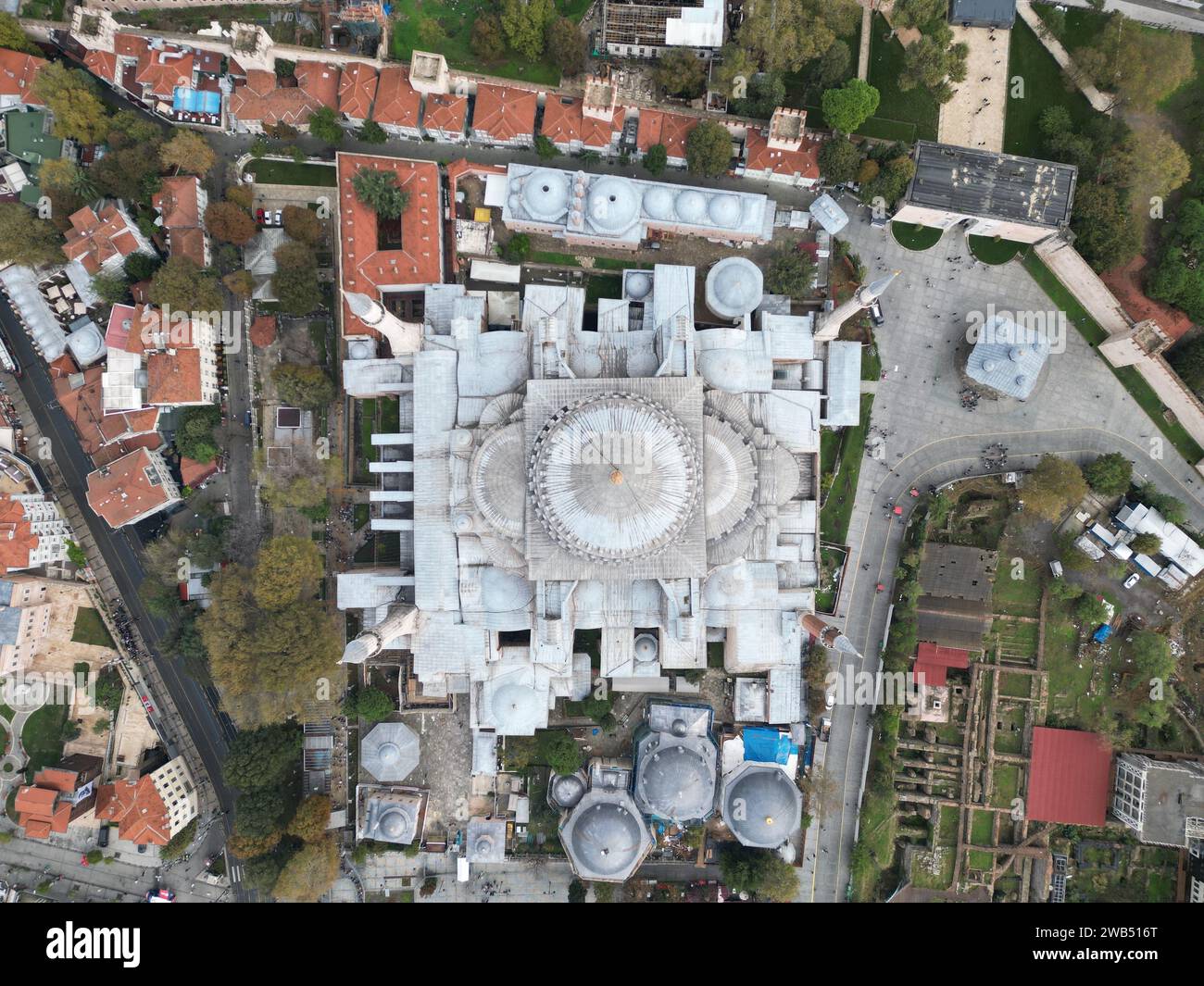 Aerial view hagia sophia in hi-res stock photography and images - Alamy