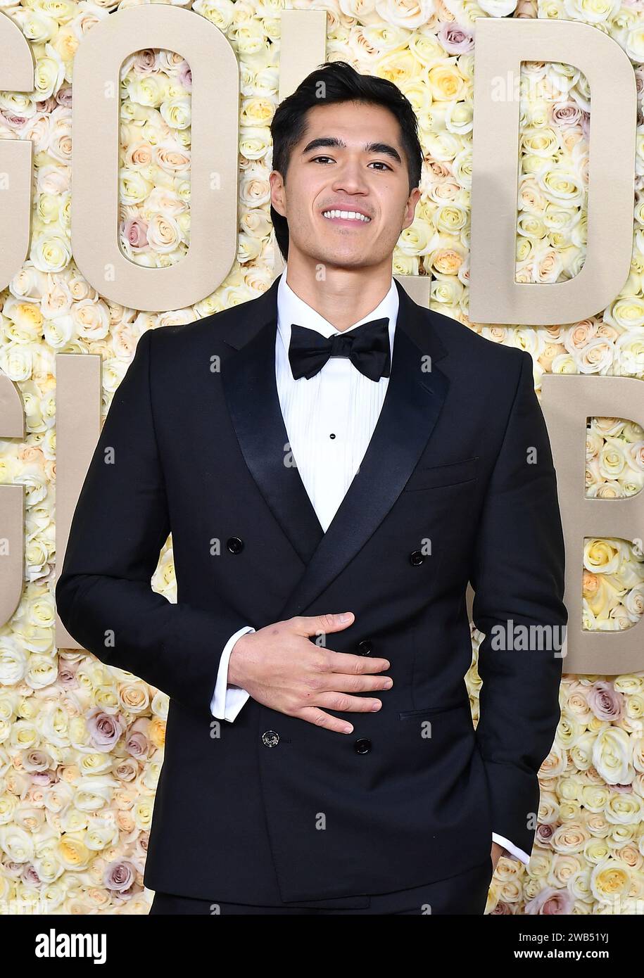 Owen Han attends the 81st Annual Golden Globe Awards at The Beverly ...
