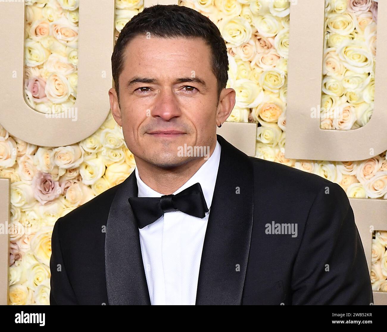 Beverly Hills, USA. 08th Jan, 2025. Orlando Bloom attends the 81st