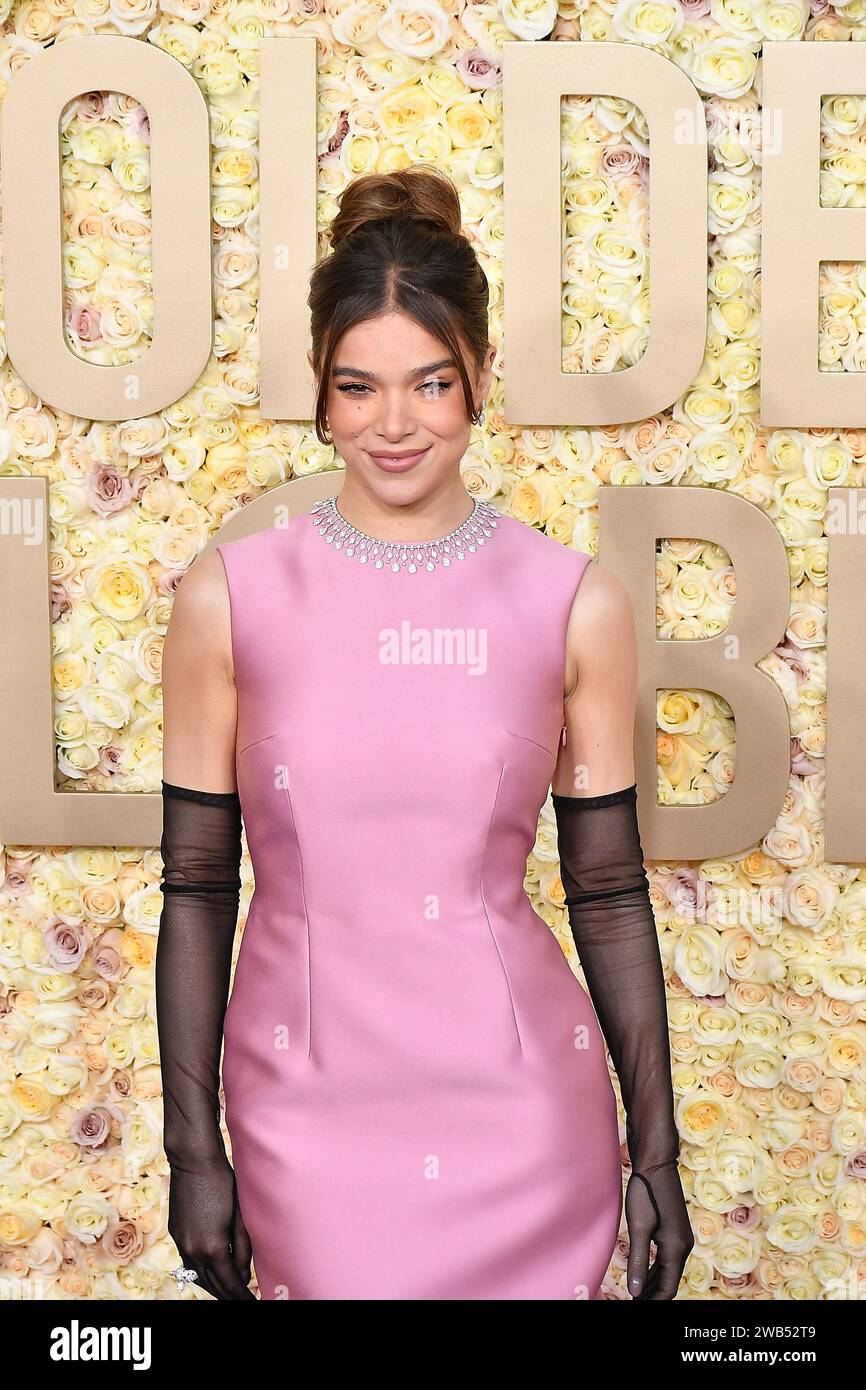 Beverly Hills, USA. 08th Jan, 2024. Hailee Steinfeld attends the 81st