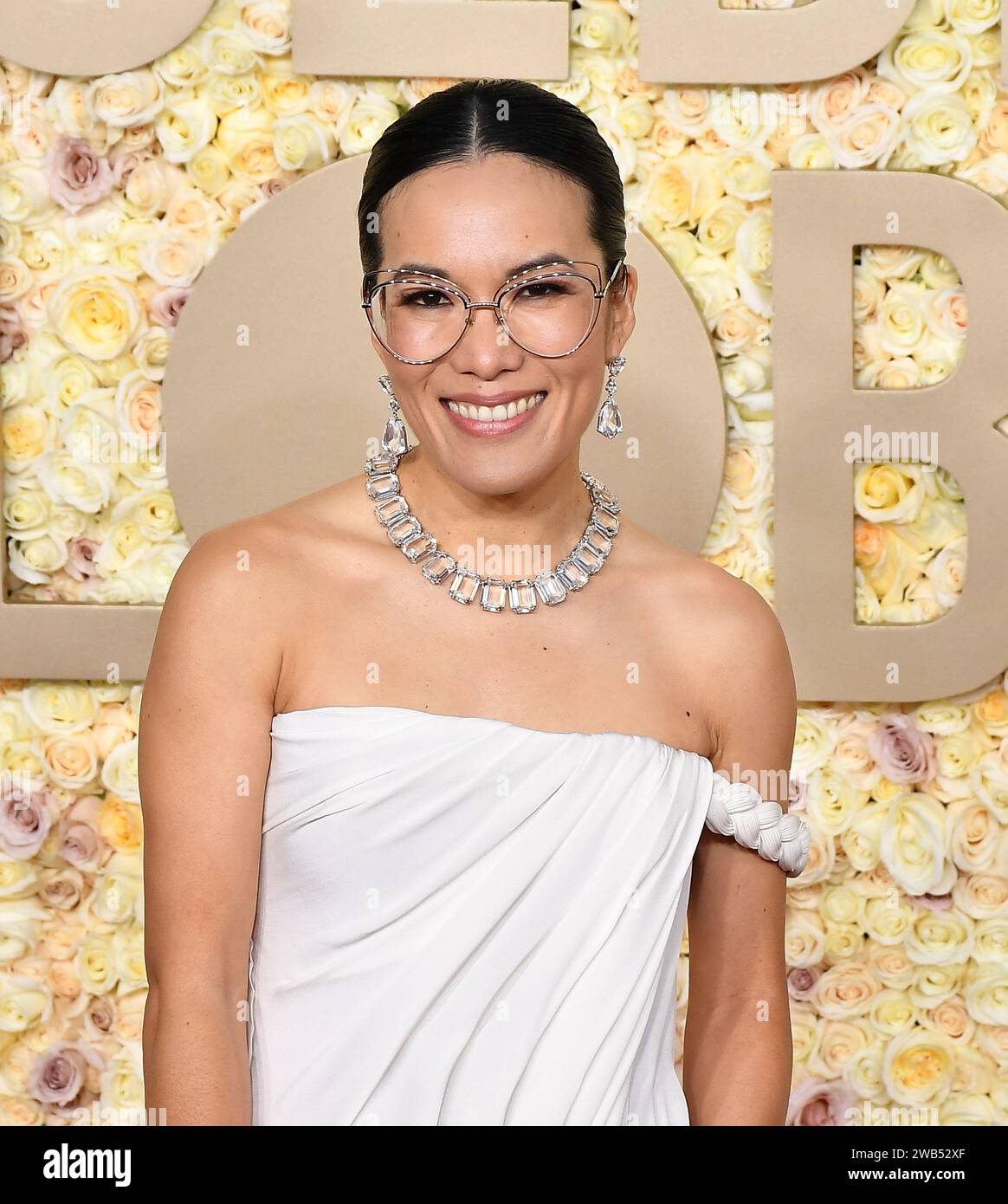 Beverly Hills, USA. 08th Jan, 2024. Ali Wong attends the 81st Annual