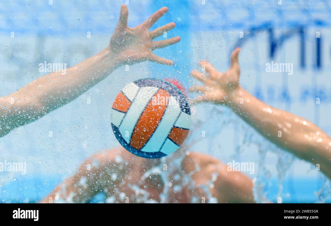 Zagreb, Croatia. 08th Jan, 2024. ZAGREB, CROATIA JANUARY 8 Ball with