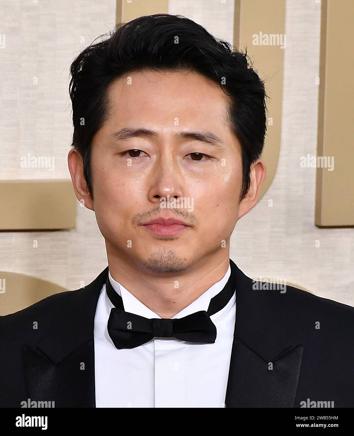 Beverly Hills, USA. 08th Jan, 2024. Steven Yeun attends the 81st Annual