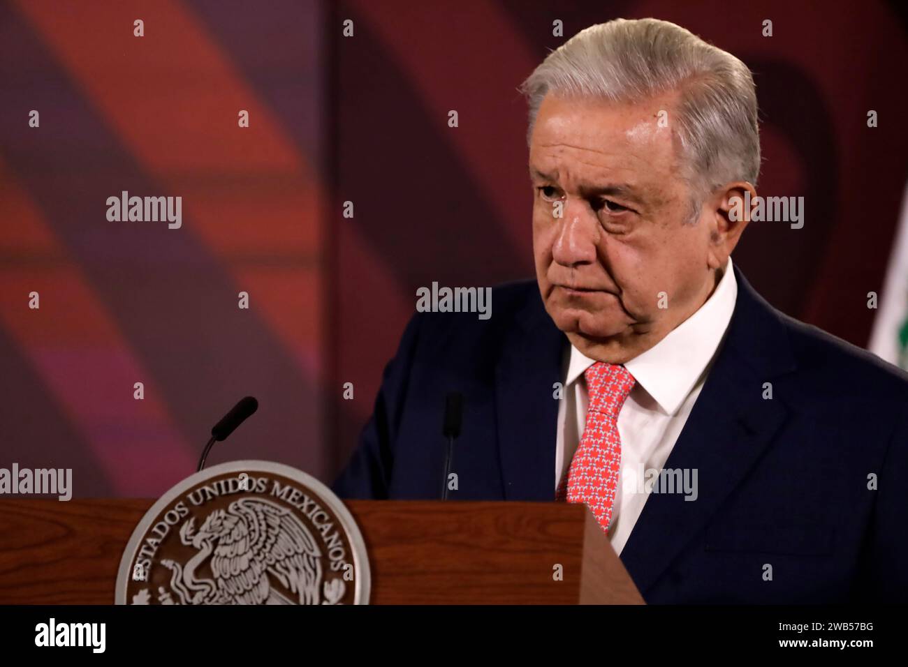 Mexico City, Mexico. 08th Jan, 2024. January 8, 2024, Mexico City
