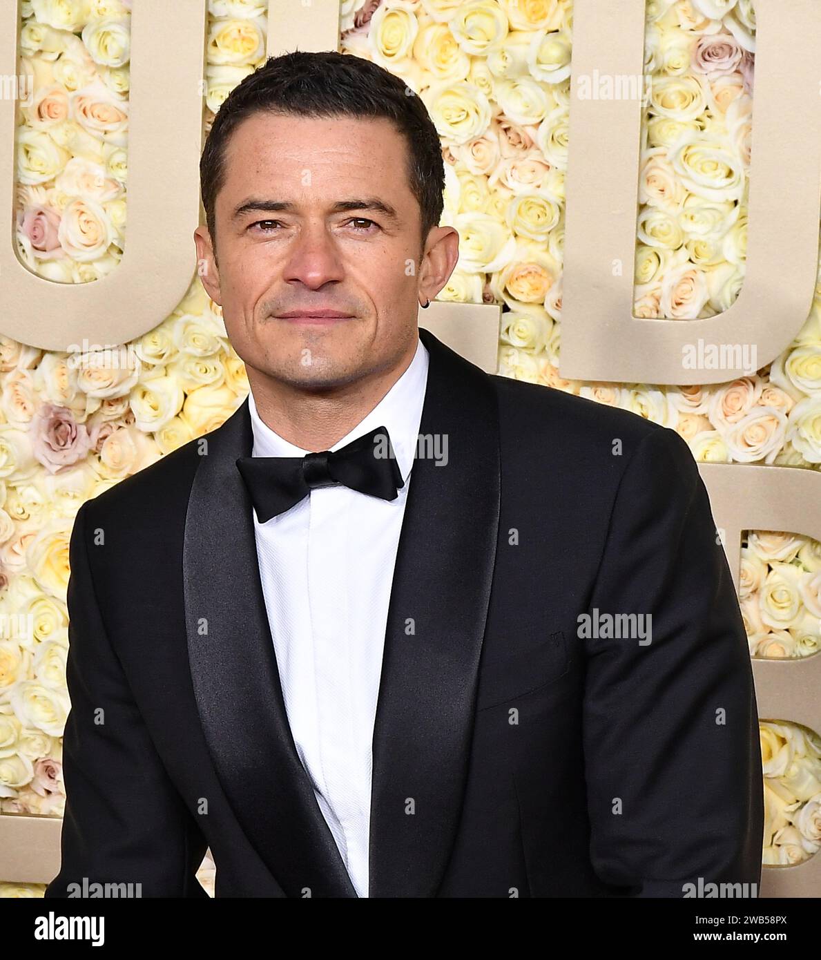 Beverly Hills, USA. 08th Jan, 2024. Orlando Bloom attends the 81st