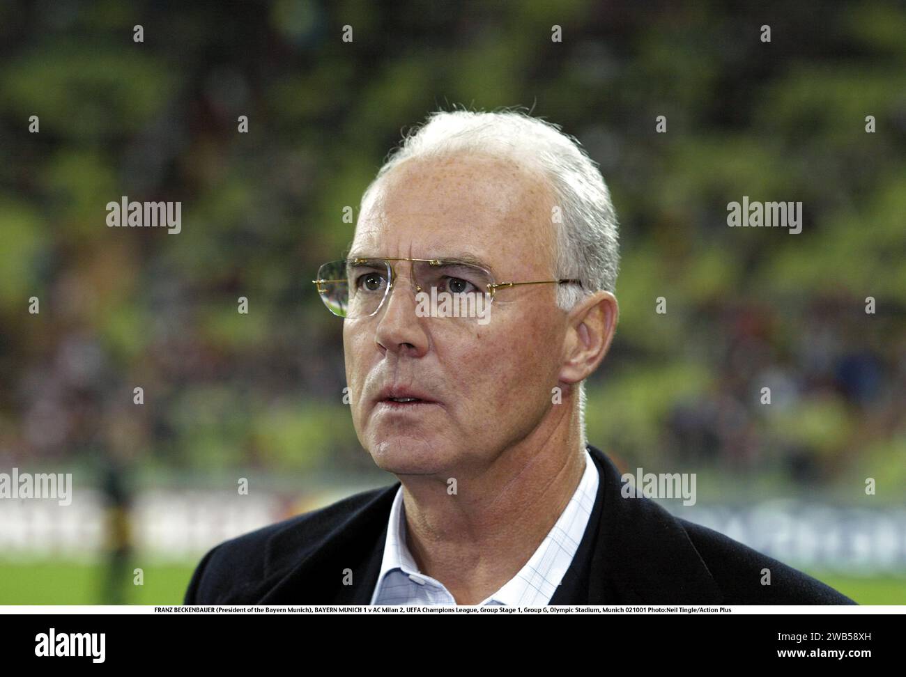 FRANZ BECKENBAUER (President of the Bayern Munich), BAYERN MUNICH 1 v